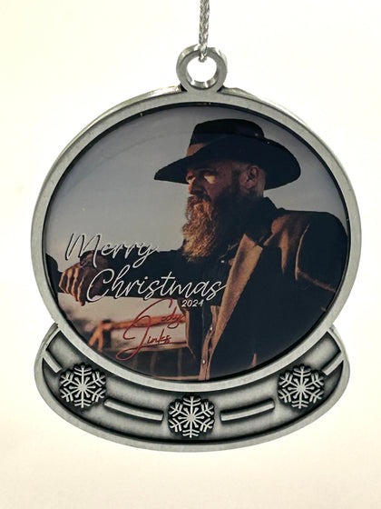 Cody Jinks Globe Christmas Ornament