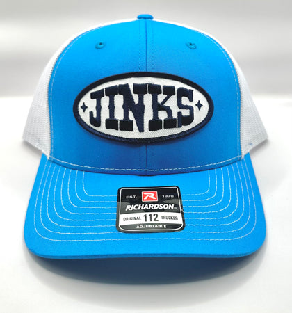 JINKS Patch on Cyan Hat