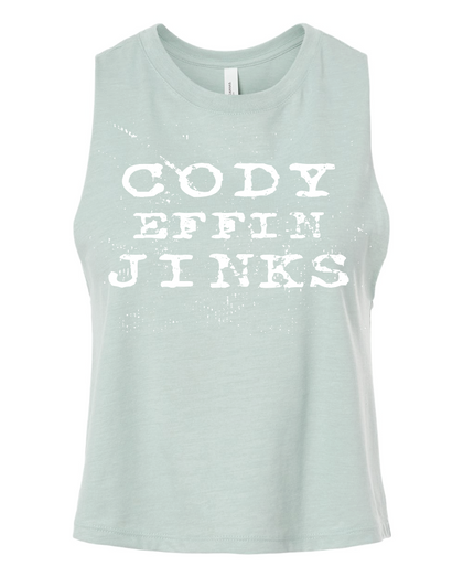 T-Shirt - Ladies - Crop Top: "Cody Effin Jinks"