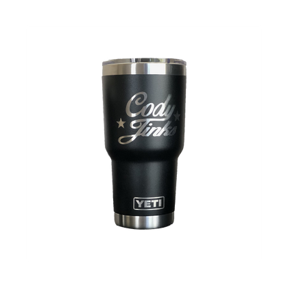 Cody Jinks Script 30oz Tumbler