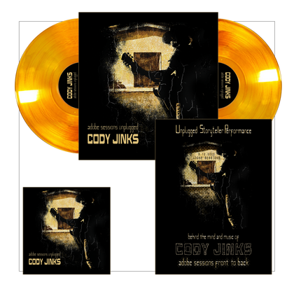 Adobe Sessions Unplugged 180G Translucent Orange Vinyl, CD & Poster