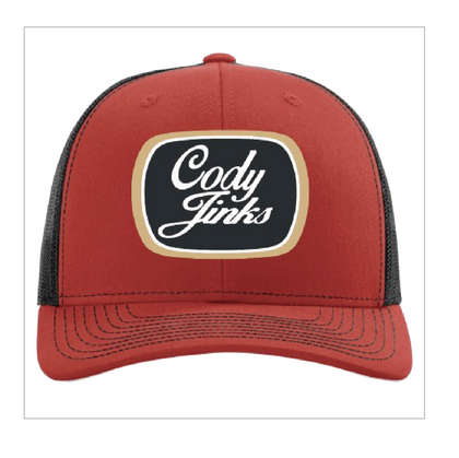 Red/Blk Patch Hat